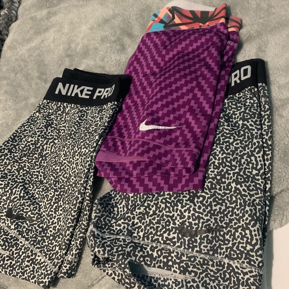 Nike Other - 3 pairs on Nike Spandex !!